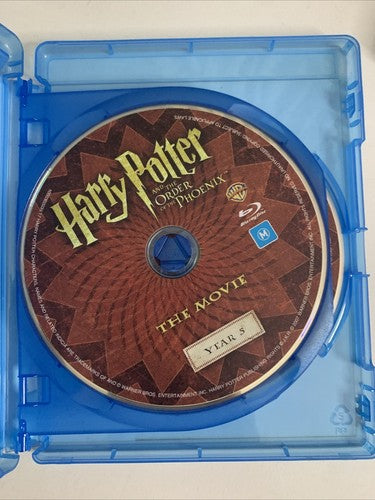 Harry Potter and the Order of the Phoenix  (Blu-ray, 2007, 2-Disc) Region B