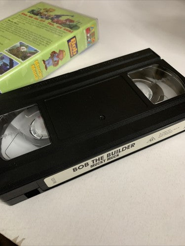 Bob the Builder: Mucky Muck (VHS, 1999) PAL