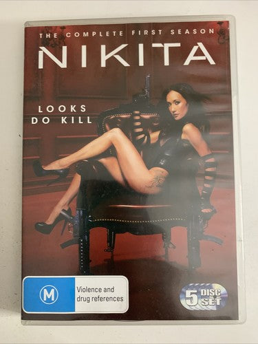 Nikita : Season 1 (DVD, 2010, 5-Disc) Maggie Q Region 4
