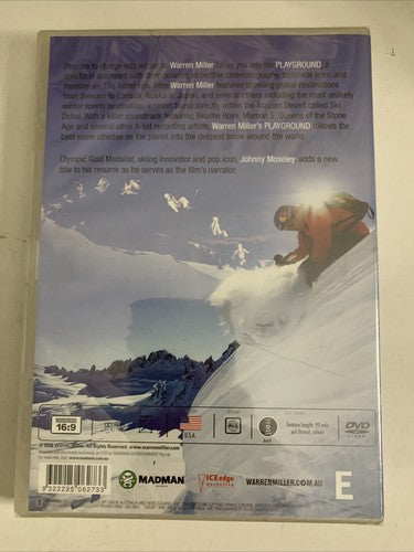 Warren Miller's Playground (DVD, 2007) All Regions NEW Sealed