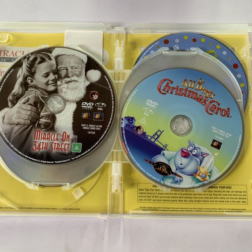 Miracle On 34Th St 1947 & 1994/ All Dog Christmas / Christmas Carol / Olive DVD