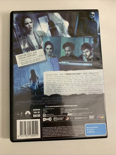 Rings (DVD, 2017) Alex Roe, Matilda Anna Ingrid Lutz Horror Region 4