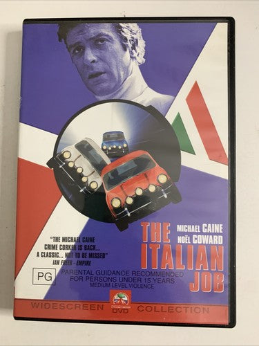 The Italian Job (DVD, 1969) Michael Caine, Noel Coward Region 4
