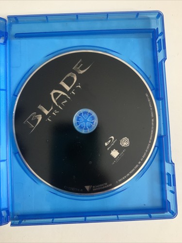 Blade Trinity (Blu-ray, 2004) Jessica Biel, Wesley Snipes Region B
