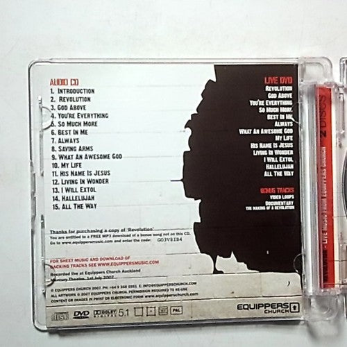 REVOLUTION – Live Music From Equippers Church (CD + DVD) Super Jewel Case