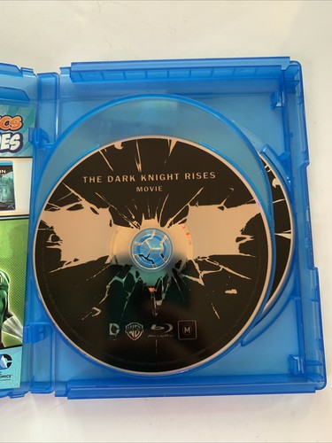 The Dark Knight Rises (Blu-ray + DVD, 2011, 3-Disc) Region B &4