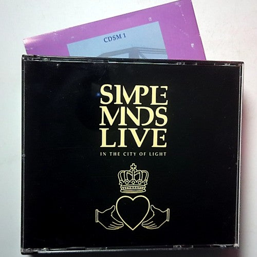 Simple Minds – Live In The City Of Light (CD) Europe 0777 7 86379 2 0