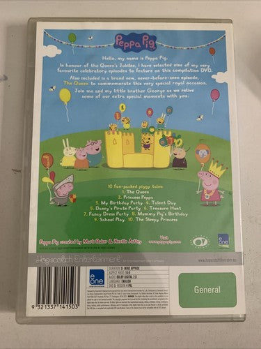 Peppa Pig: The Queen A Royal Compilation (DVD, 2011) Region 4
