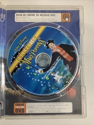 Mary Poppins (DVD, 1964) Dick Van Dyke, Julie Andrews Disney Region 4