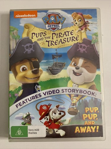 Paw Patrol: Pups and the Pirate Treasure (DVD, 2014) Region 4