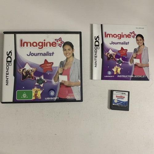 Imagine Journalist Nintendo DS 2004 Game Complete