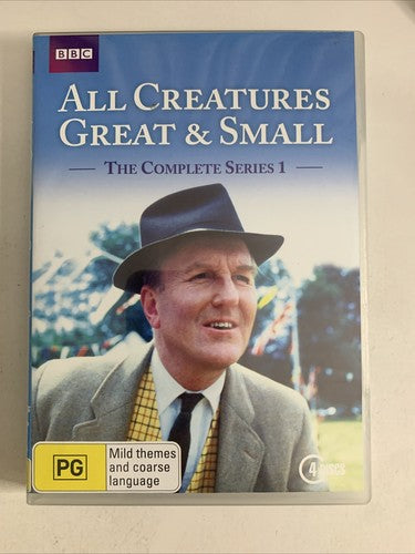 All Creatures Great and Small: The Complete Series 1 (DVD, 1978, 4-Disc) Region4