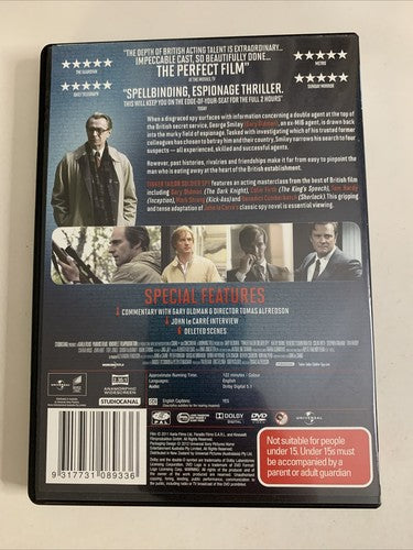 Tinker Tailor Soldier Spy (DVD, 2011)  Colin Firth, Gary Oldman Region 4 &2