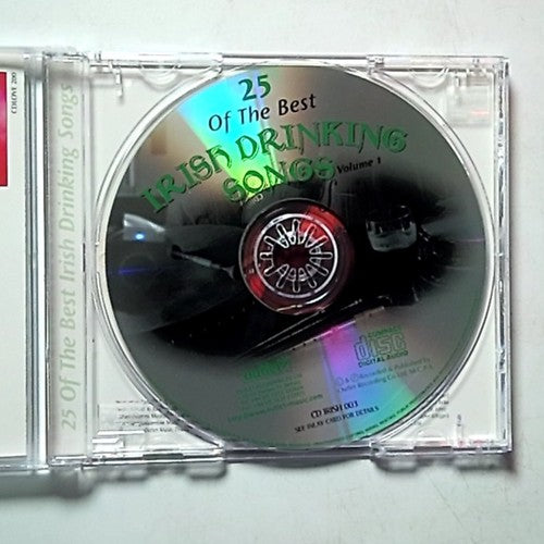 25 Of The Best Irish Drinking Songs - Volume 1 (CD, 1998) Ireland CD IRISH 003
