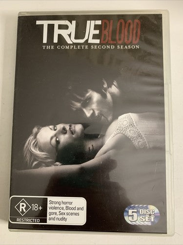 True Blood : Season 2 (DVD, 2009, 5-Disc) Region 4