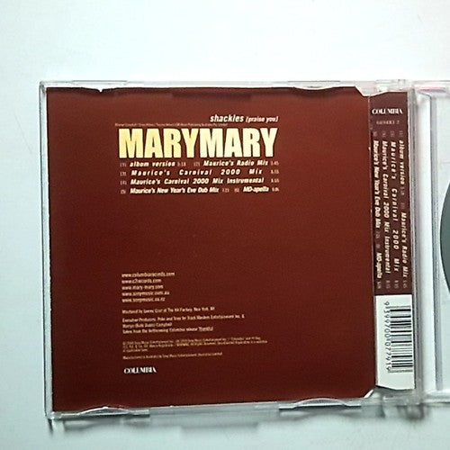 Mary Mary – Shackles (Praise You) (CD, 2000) Australia 669483 2