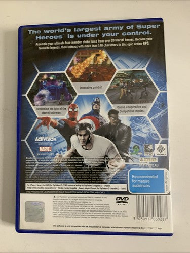 Marvel: Ultimate Alliance PS2 Sony PlayStation 2 PAL Game Complete