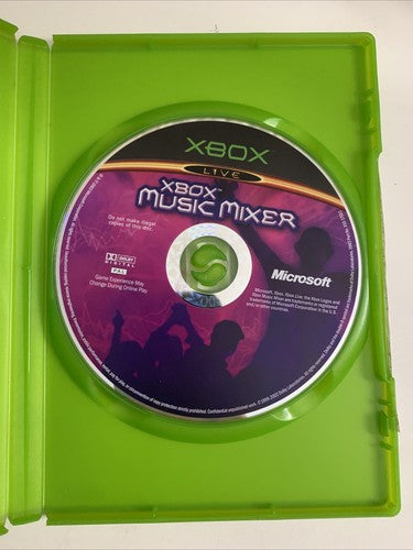 Music Mixer Microsoft XBOX Original PAL  2003 Game