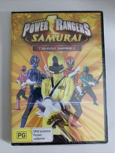Power Rangers Samurai : Team Spirit  (DVD, 2011) Region 4 NEW
