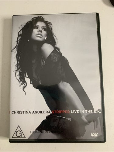Christina Aguilera – Stripped (Live In The U.K.) (DVD, 2004) All Regions