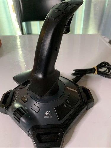 Logitech Attack 3 ATK3 J-UJ18 Flight Combat Joystick Programmable Controller USB