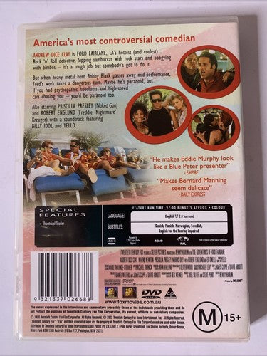 The Adventures of Ford Fairlane (DVD, 1990) Andrew Dice Clay, Ed O'Neill Region4