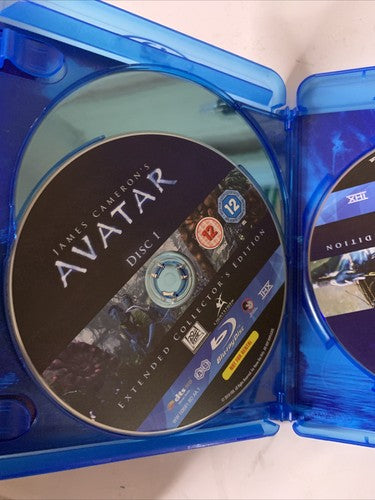 Avatar: Extended Collectors Edition (Blu-ray, 2009, 3-Disc) Region B