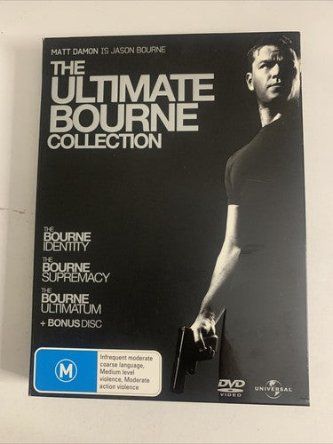 Bourne Identity / Bourne Supremacy / Bourne Ultimatum / Bourne Files (DVD)