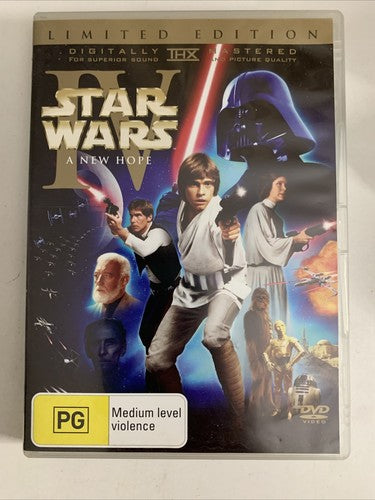Star Wars Episode IV: A New Hope (Limited Edition, DVD, 1977, 2-Disc) Region 4