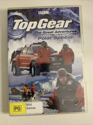 Top Gear The Great Adventures: Polar Special (DVD, 2007) Jeremy Clarkson Region4