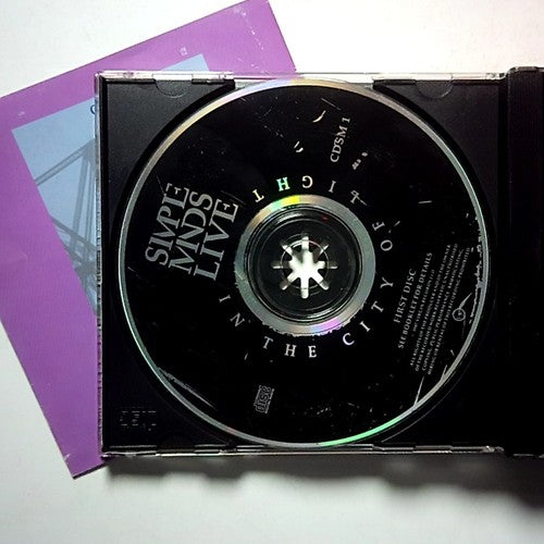 Simple Minds – Live In The City Of Light (CD) Europe 0777 7 86379 2 0