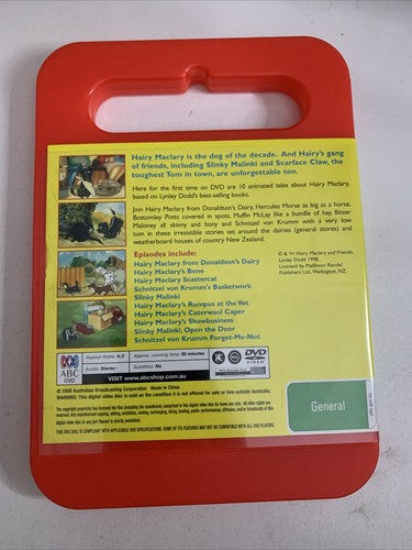Hairy Maclary (DVD, 1996) ABC Kids Animation Region 4