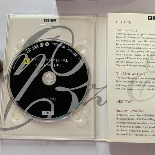 Elizabeth R (DVD, 1971, 3-Disc) Ronald Hines, Glenda Jackson Region 4