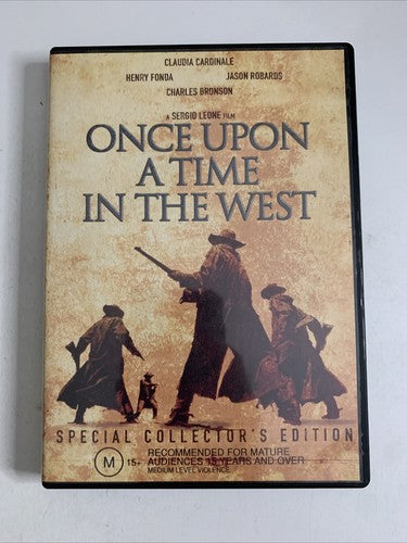 Once Upon a Time in the West (DVD, 1968) Charles Bronson, Henry Fonda NEW
