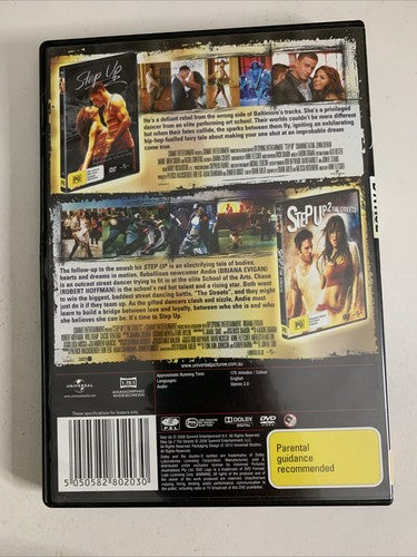 Step Up / Step Up 2: The Streets (DVD, 2006) Channing Tatum Region 4 &2