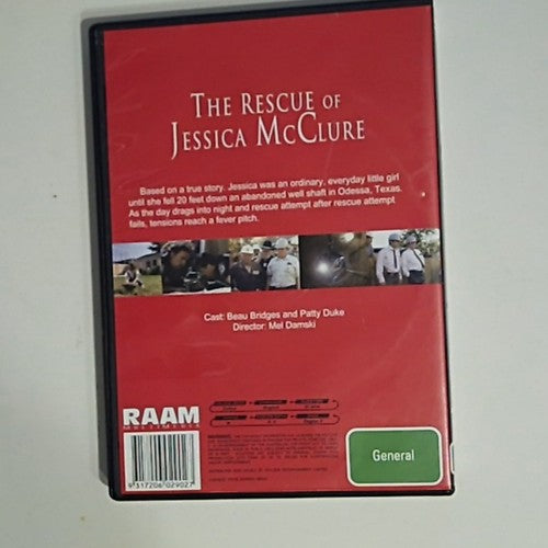 The Rescue of Jessica McClure (DVD, 1989) Beau Bridges, Patty Duke Region 4