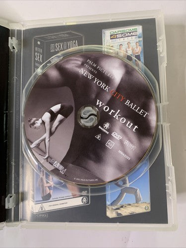 New York City Ballet Workout (DVD, 2001) With Workout Booklet All Regions
