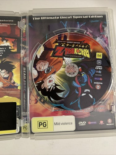 Dragon Ball Z: Dead Zone Uncut (DVD, 1999) Anime Movie Region 4