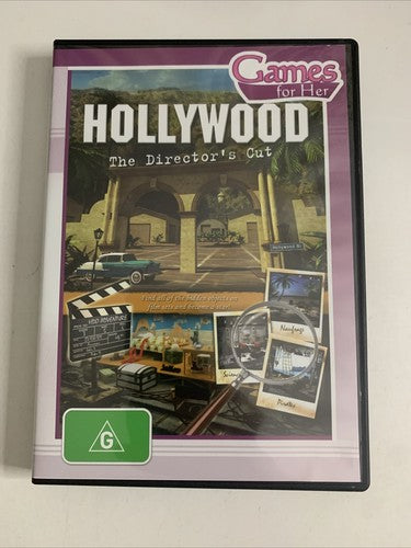 Hollywood: The Director's Cut PC Windows CD-ROM Hidden Object Game NEW