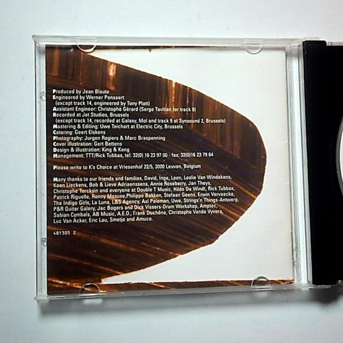 K's Choice – Paradise In Me (CD, 1995) Australia 481305 2
