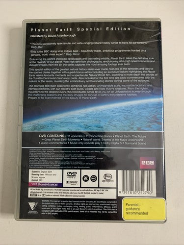 Planet Earth: The Complete Series Box Set (Special Edition, DVD, 2006) Region 4