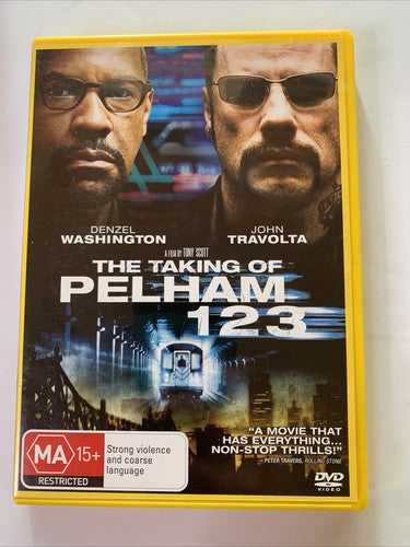 The Taking of Pelham 123 (DVD, 2009) Denzel Washington, John Travolta Region 4