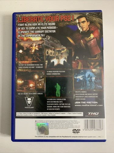Red Faction II PS2 Sony PlayStation 2 PAL Game Complete