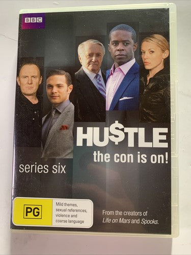 Hustle : Series 6 (DVD, 2010, 2-Disc) Region 4