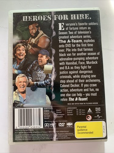 A-Team : Season 2 (DVD, 1984, 6-Disc) Region 4