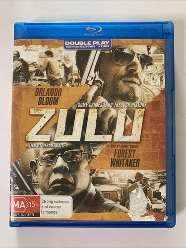 Zulu (Blu-ray, 2013) Forest Whitaker, Orlando Bloom Region B
