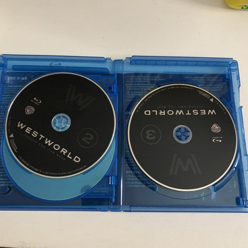 Westworld : Season 1 (Blu-ray, 2016, 3-Disc) Anthony Hopkins, Ed Harris Region B