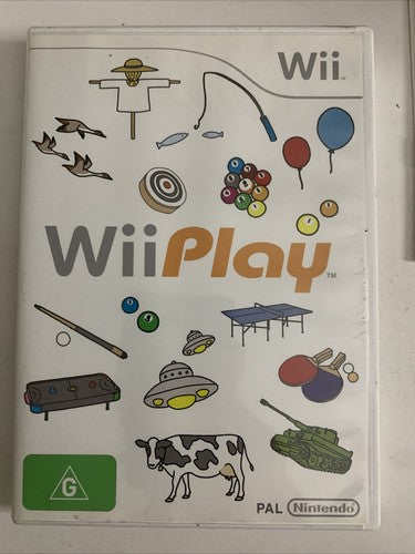 Wii Play (Nintendo Wii, 2006) PAL Game Complete