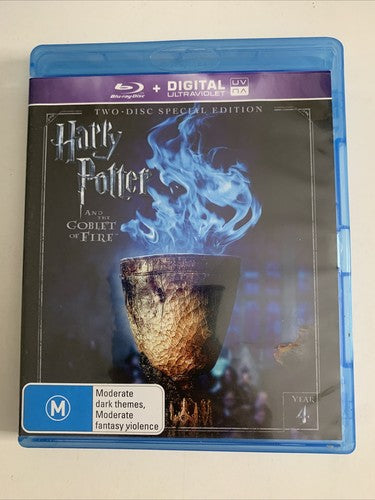 Harry Potter and the Goblet of Fire (Blu-ray, 2005, 2-Disc) Region B