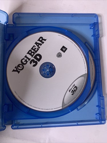 Yogi Bear 3D (Blu-ray 3D + 2D, 2010, 2-DIsc) Animation Region B